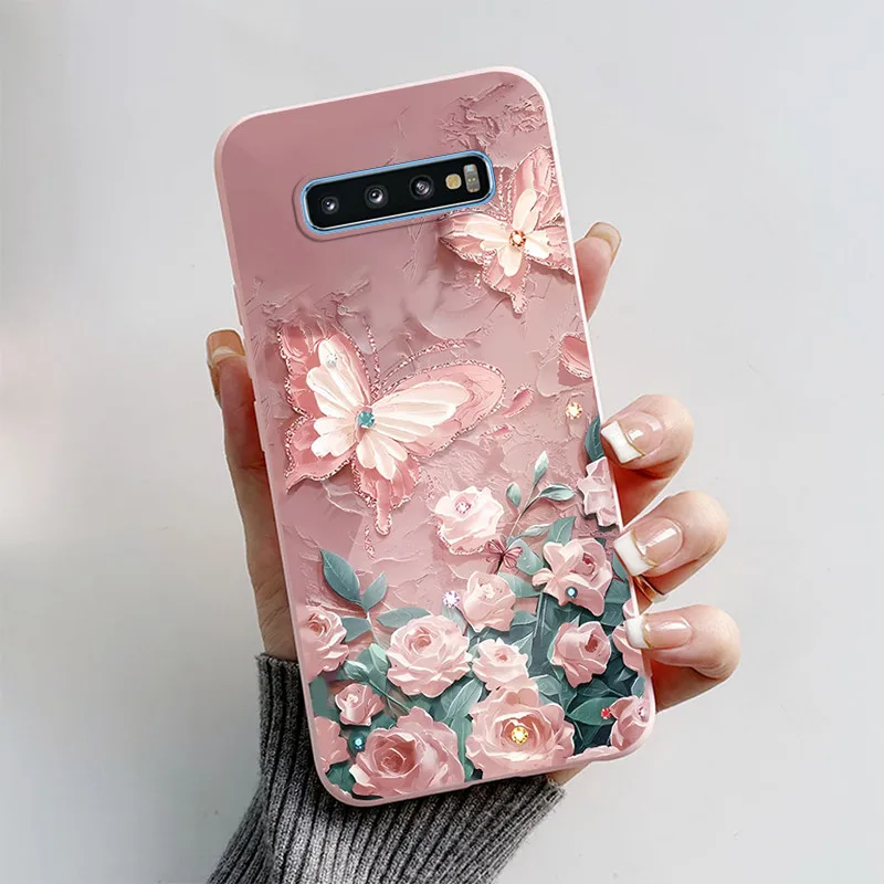 Cute Butterfly Painted Soft TPU Phone Case Cover