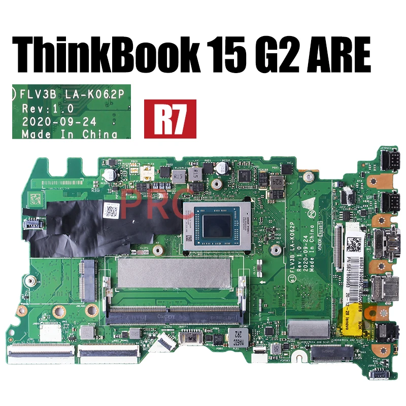 ピン246 For Lenovo ThinkBook 15 G2 ARE Laptop Motherboard LA-K062P