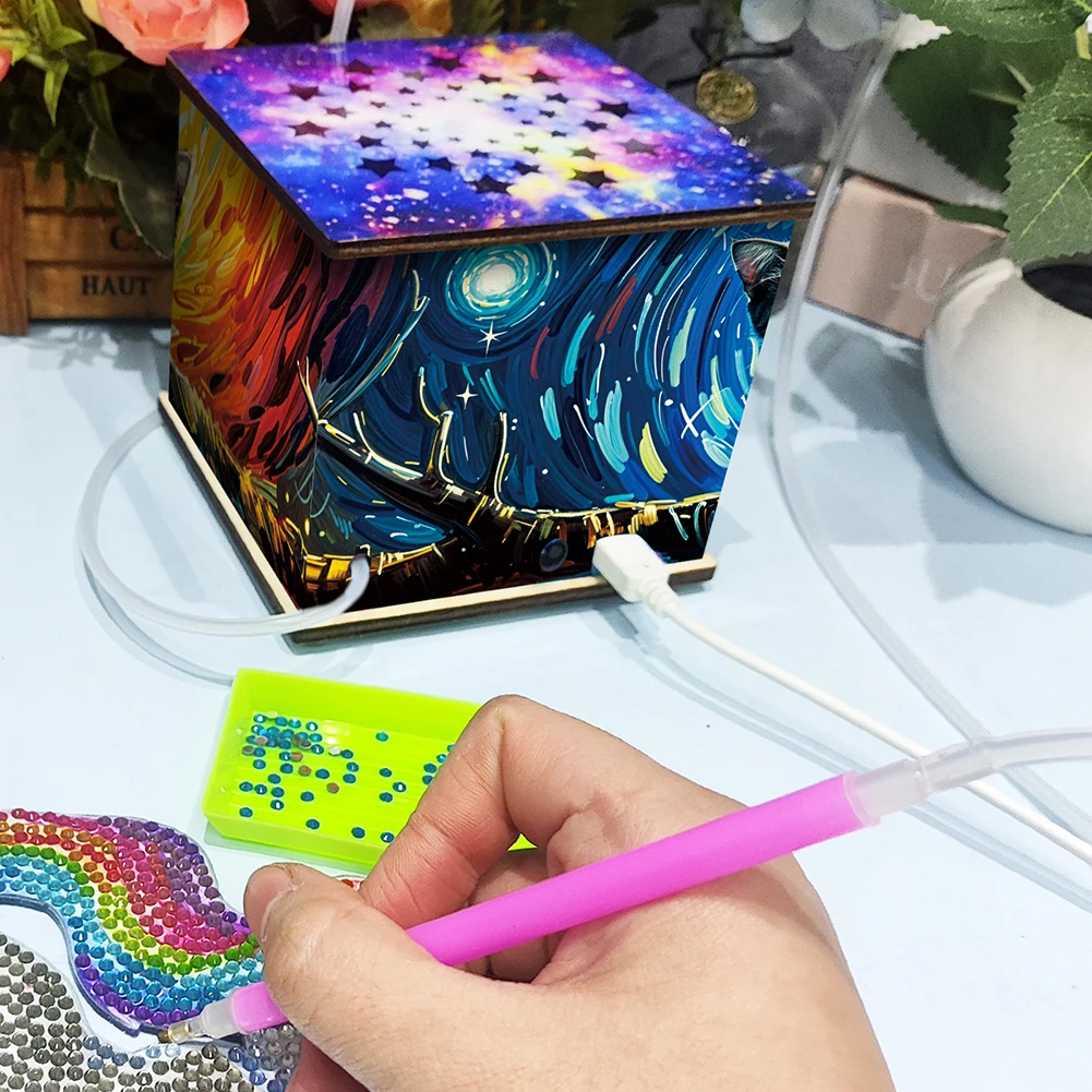 Diamond painting suction device portable vacuum diamond painting pen kit for DIY