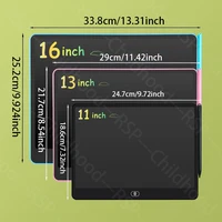 11/13/16 Inch Kids Chalkboard LCD Writing Board Tablet Drawing Painting Educational Toy for Children Aged 3-8 Years Boys Girls - Image 6