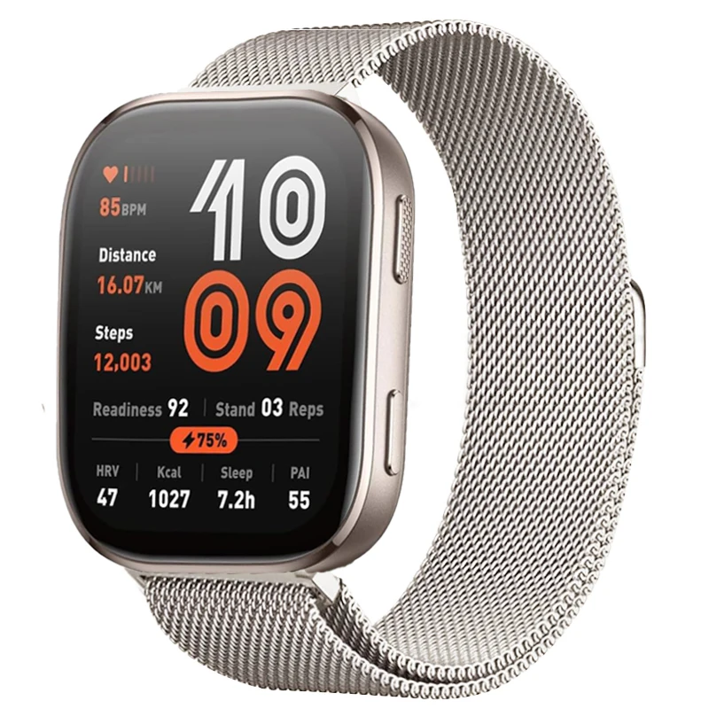 Stylish Milanese Loop Strap - Premium 20mm/22mm Adjustable Metal Bracelet