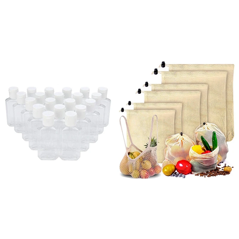 

7 шт., портативные бутылки для жидкого мыла, 60 мл