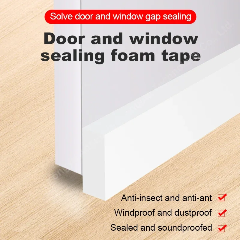 double sided tape car double sided tape car adhesive tape adhesive felt tape adhesive cloth tape self adhesive anti slip tape self adhesive fiber tape 2M Foam Self-adhesive Door Window Sealing Strip Wearable Sliding Dustproof Sponge Strip Soundproof Home Insulation sealing tape