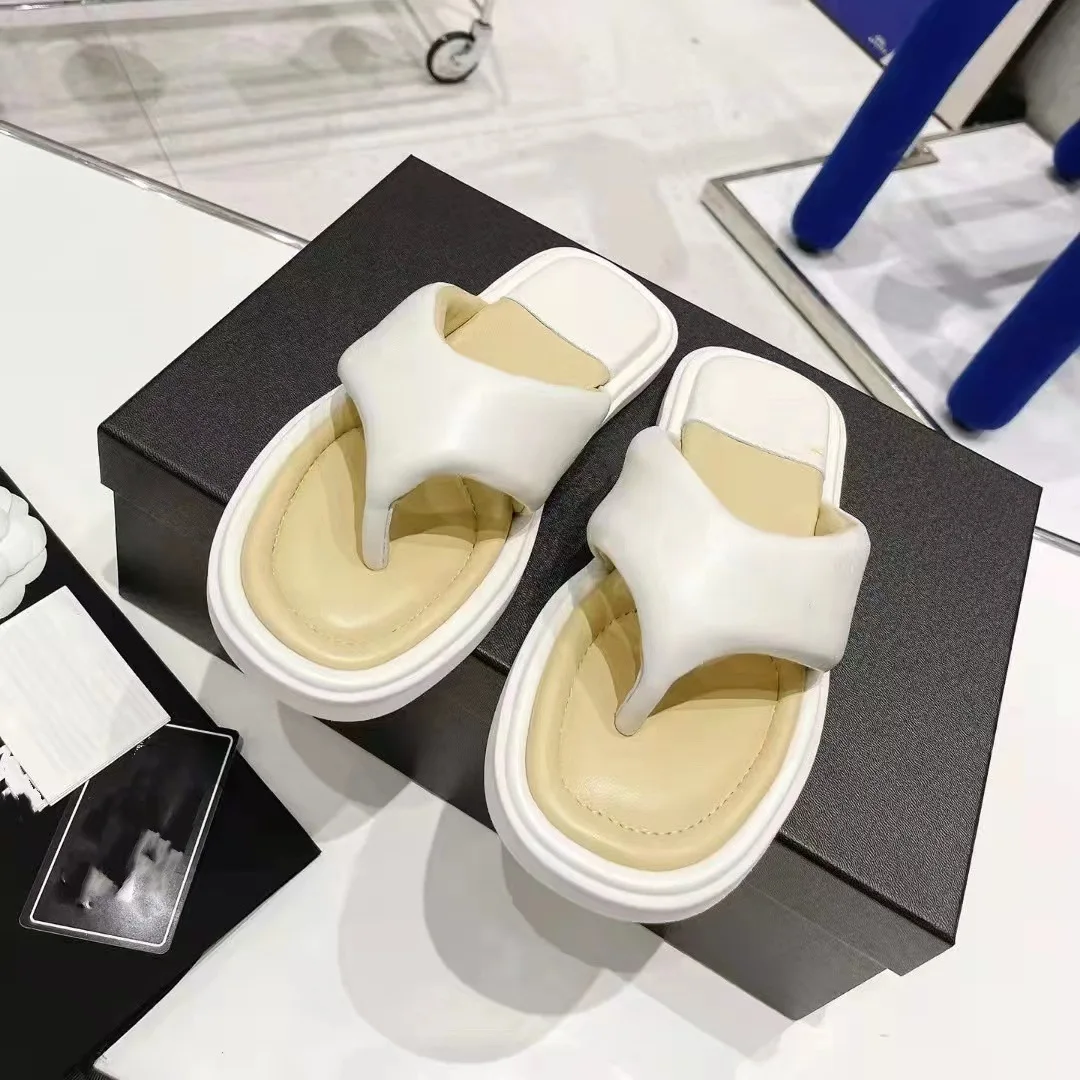 

2023 Summer INS Hot Sale Women Slippers Mixed Color Open Toe Sandals Flat Low Heel Slio On Pumps Shallow Casual Chaussures Femme
