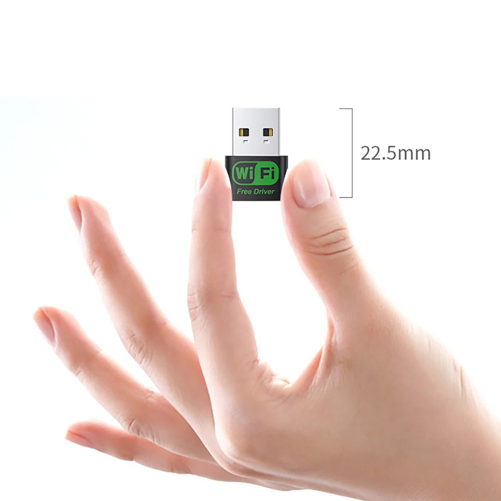 MT7601UN 미니 무선 어댑터 802.11n 150Mbps USB USB Wifi 수신기 네트워크 카드 PC 데스크탑 무료 드라이버