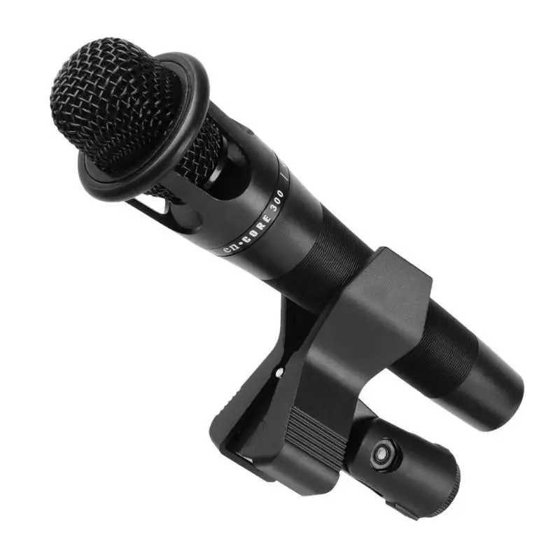 652F 마이크 홀더 휴대용 팬 헤어드라이어 클립용 180도 17mm 볼 베이스