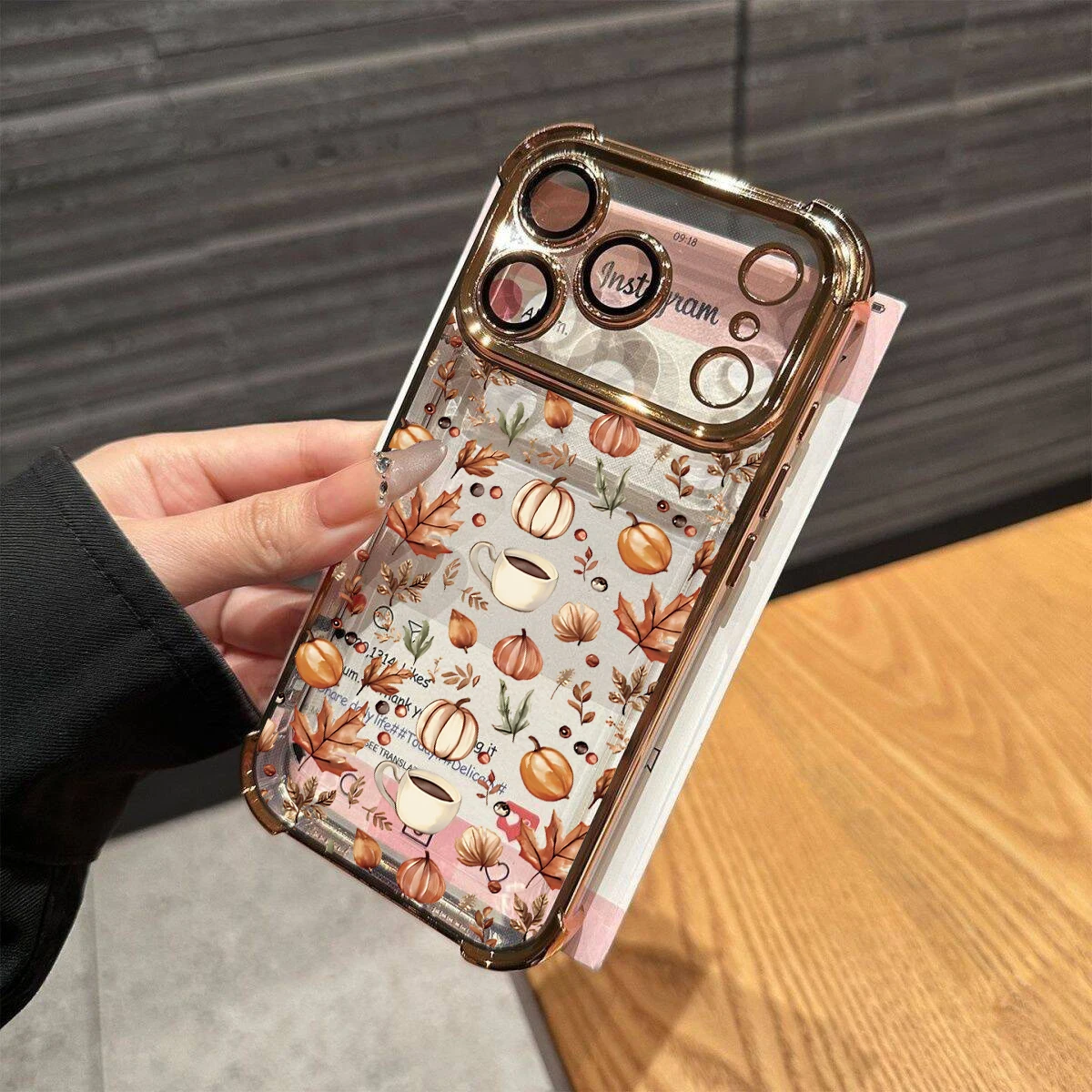 Adorable Cartoon Halloween Ghost Pumpkin Protective Phone Case