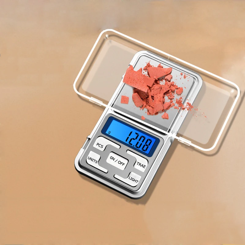 Mini Digital Pocket Scales Jewelry Scales Weight Diamond Balance Kitchen Weighing High Precision Electronic Digital Pocket Scale