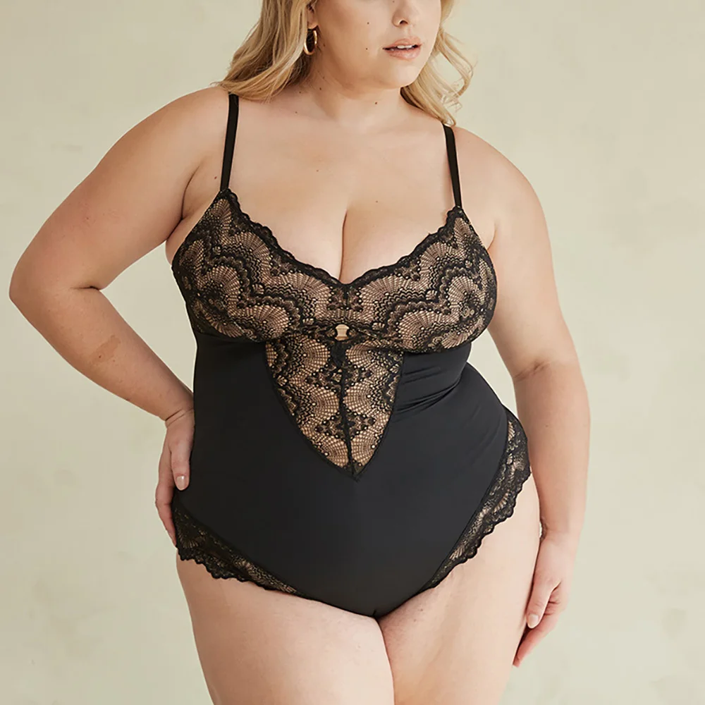 

Slimming Body Shaper Sculpting Lace Shapewear Nylon and Spandex Bodysuit Fajas Colombianas Shapewear Tummy Control
