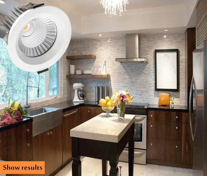Embedded IP65 Waterproof Downlight 10W 15W 20W AC 90-260V COB Recessed Anti Fog Bathroom Kitchen Sauna Hotel Use LED Downlight
