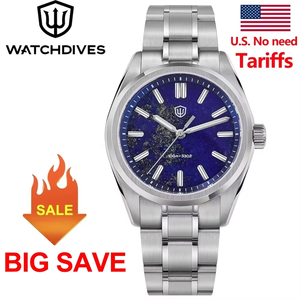 Watchdives WD0003B Original Design Aventurine Dial Men Watch