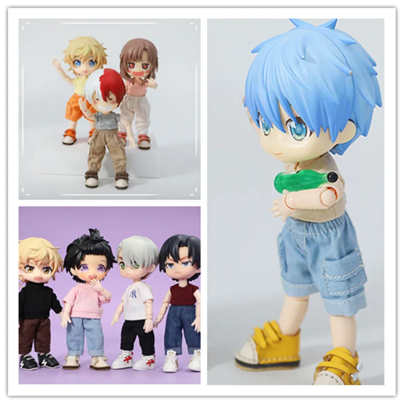 Ob11 Doll Clothes Overalls Casual Fashion Trousers With Pocket Doll Accessories For Molly, Gsc, Pd9, Ymy, Obitsu11, 1/12bjd Doll 2