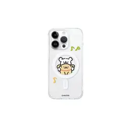 Kawaii Line Puppy Cute Cartoon Couple Creative Phone Case - Y2K Cover - iPhone 15 (C)