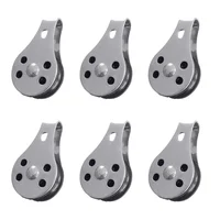 Heavy Duty Cable Wire Rope Roller Nylon Pulley for Washing Line Sailing Lifting 1