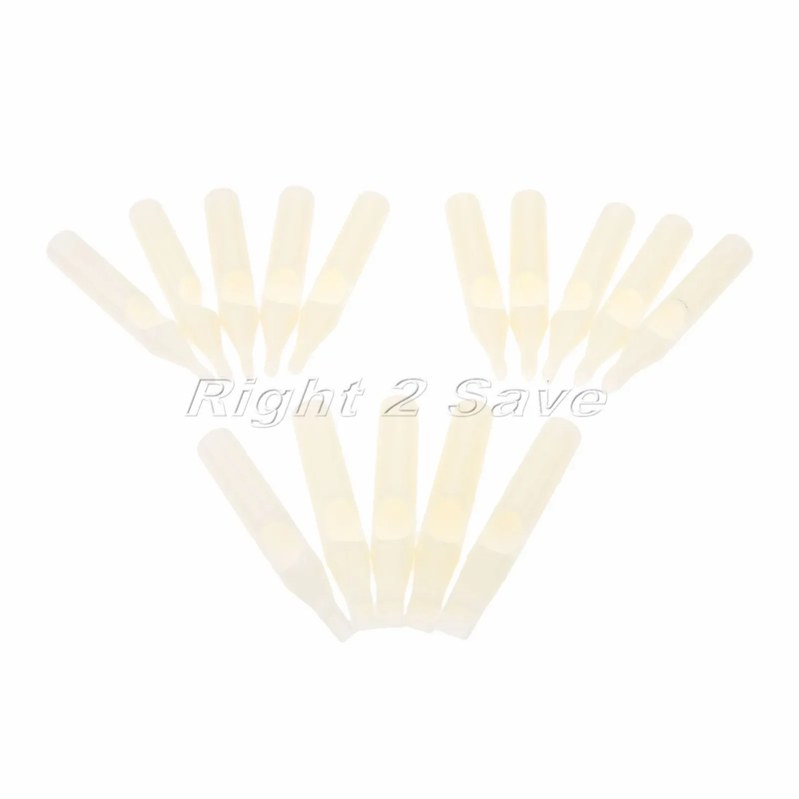 50pcs Tattoo Needle Tip Disposable Cap Nozzles Tube Round Flat Mouth Plastic 3D 5D 7D 9D 11D Tattoo Supplies Professional Tools