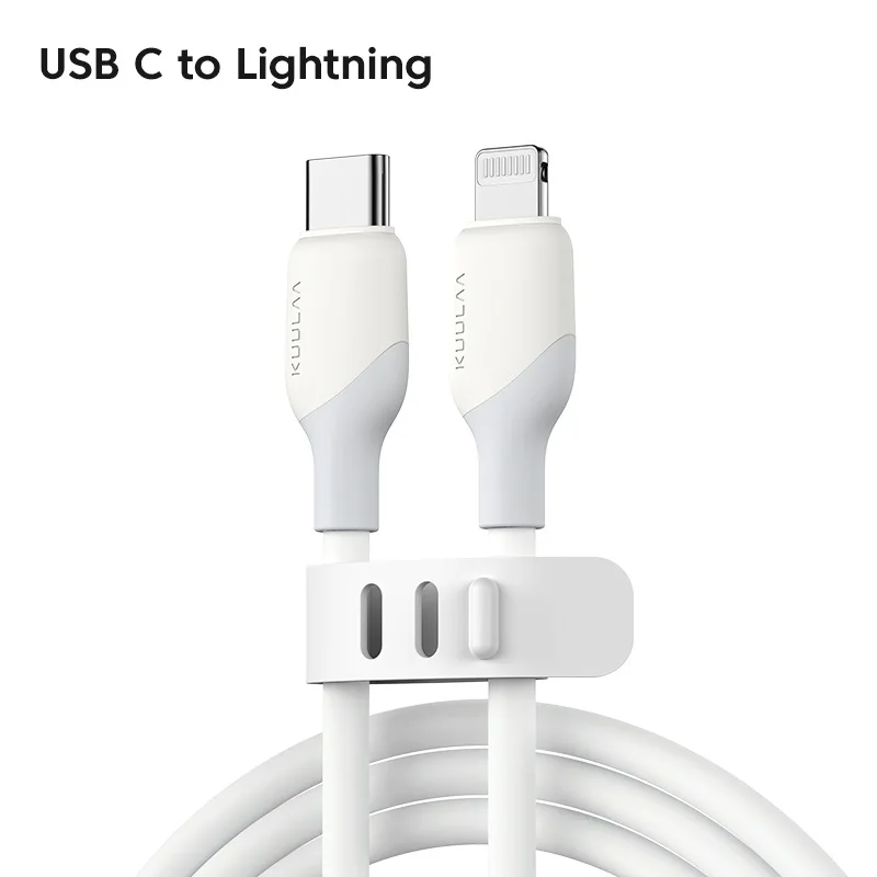 High-Speed USB C to Lightning Fast Charging Cable – MFi Certified 30W PD Charger
