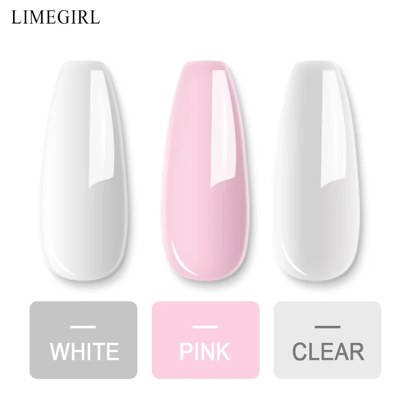 Nail Kit Nail Crystal Powder Acrylic Liquid Set With Brush For Nails Extension Carving Beginner