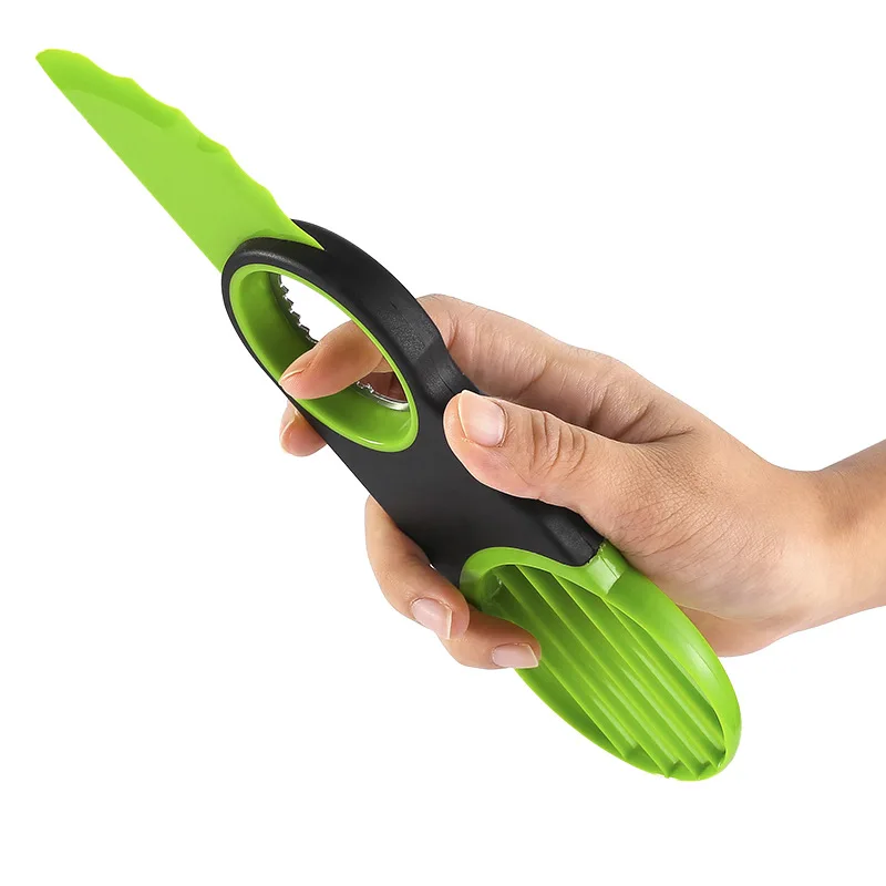 3 in 1 Avocado Tool kitchen gadgets Avocado Slicer and Pitter-All-in-One Avocado Peeler and Slicer for Hass Florida Avocadoes