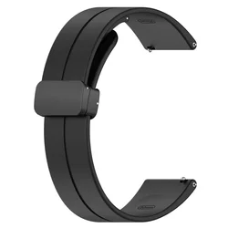 Soft Silicone Sports Strap - Premium Replacement Wristband Bracelet for Realme Watch 2 2 Pro (Black)