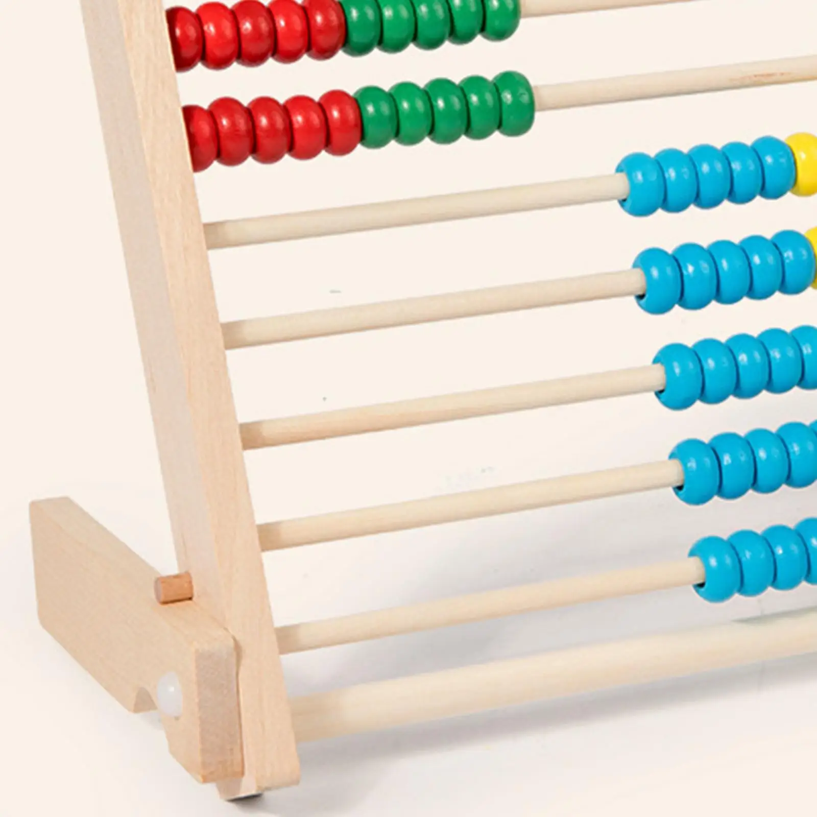 Add Subtract Abacus Development Kids Mathematics Toy Wooden Math Game Toy for Children Elementary Kids Kindergarten Boys Girls