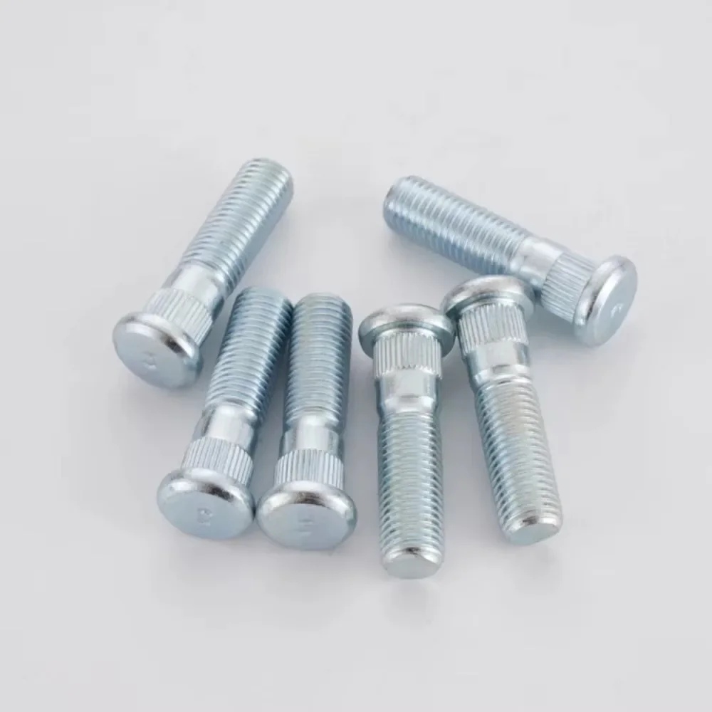 1pc Wheel Hub Spline Bolt Screw Suit for Hyundai Kia Series M12x1.5 Spline Diameter 12.8mm Length 49.5mm Grade 10.9