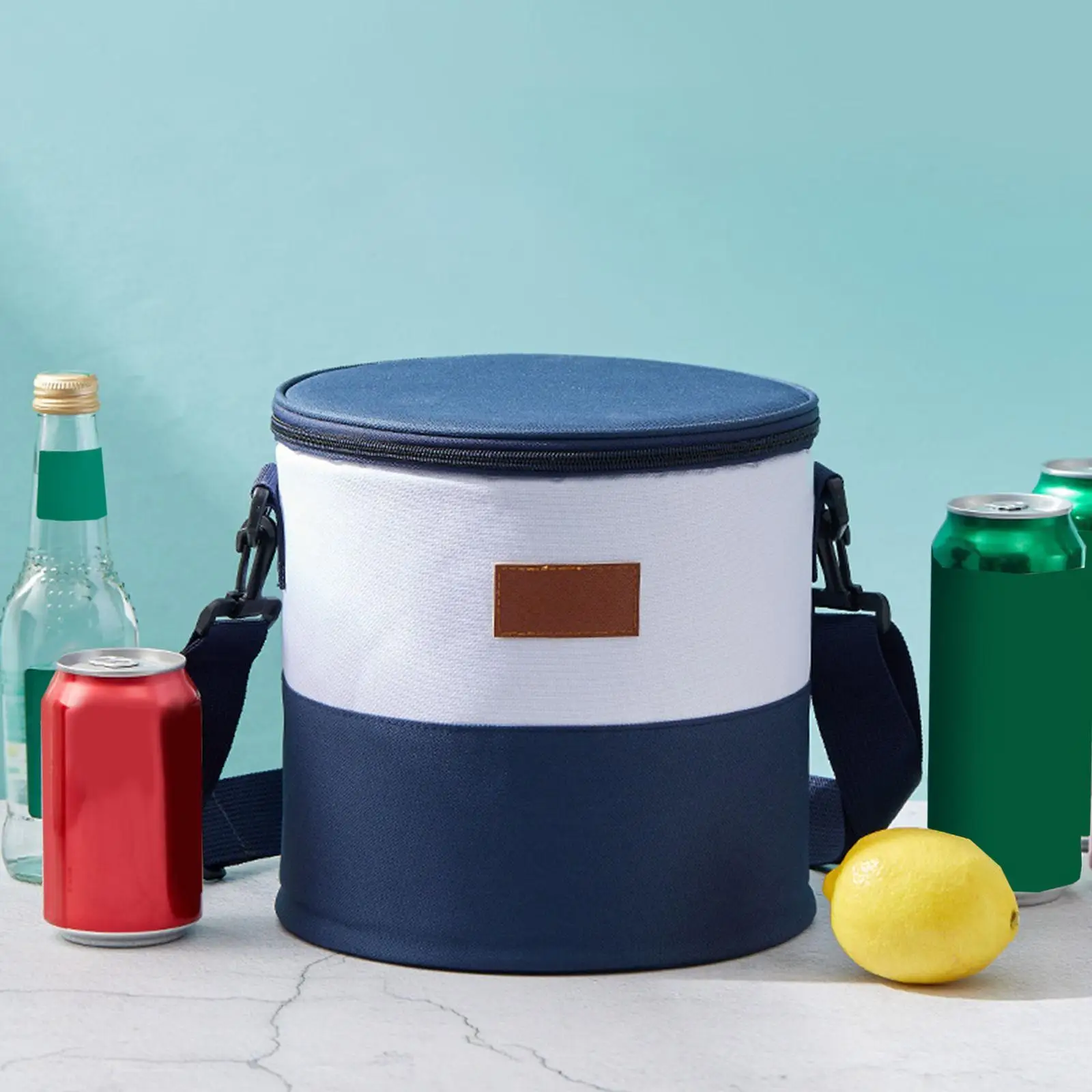 Insulated Cooler Bag Thermal Bag Food Bento Pouch Shoulder Warmer Portable