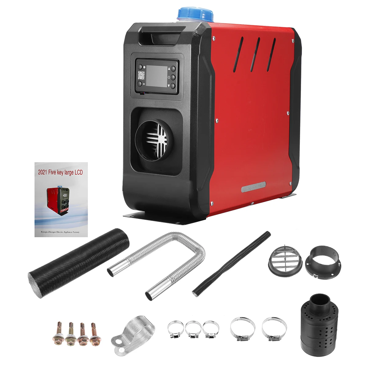 All In One Air 12V Diesels Car Parking Heater 8KW Thermostatic Low  consumpton For Truck Motor-Homes Boats+LCD Key Switch+Remoter - AliExpress