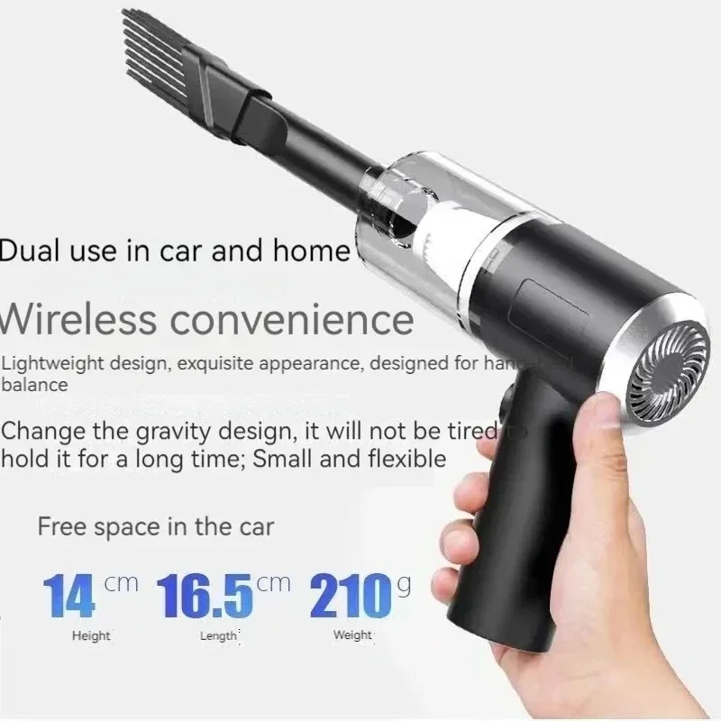 Wireless Vacuum Cleaner 9000Pa Suction for Car
