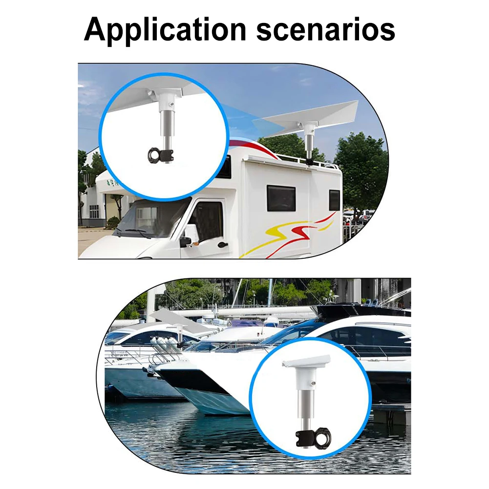 For StarLink Gen 3 RV Ladder Mount Roof Rack Bracket Mount for Roof Rack For StarLink Pole Mount for StarLink Mount Kit