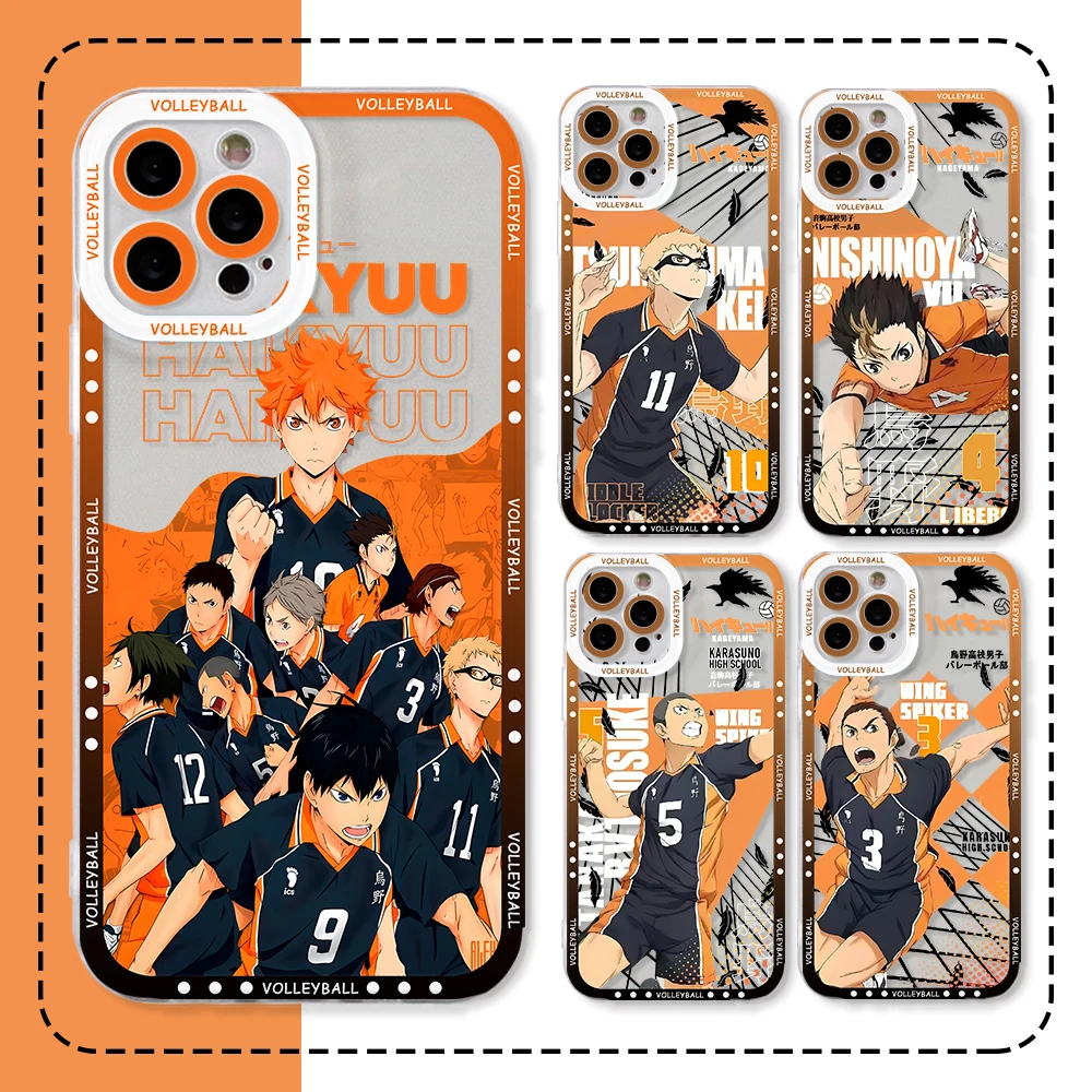 Haikyuu Oya Volleyball Clear Soft Phone Case