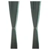 Water Ripple Jacquard Soft Blackout Curtain with Water Puff Cotton Curtains for Living Dining Room Bedroom 5