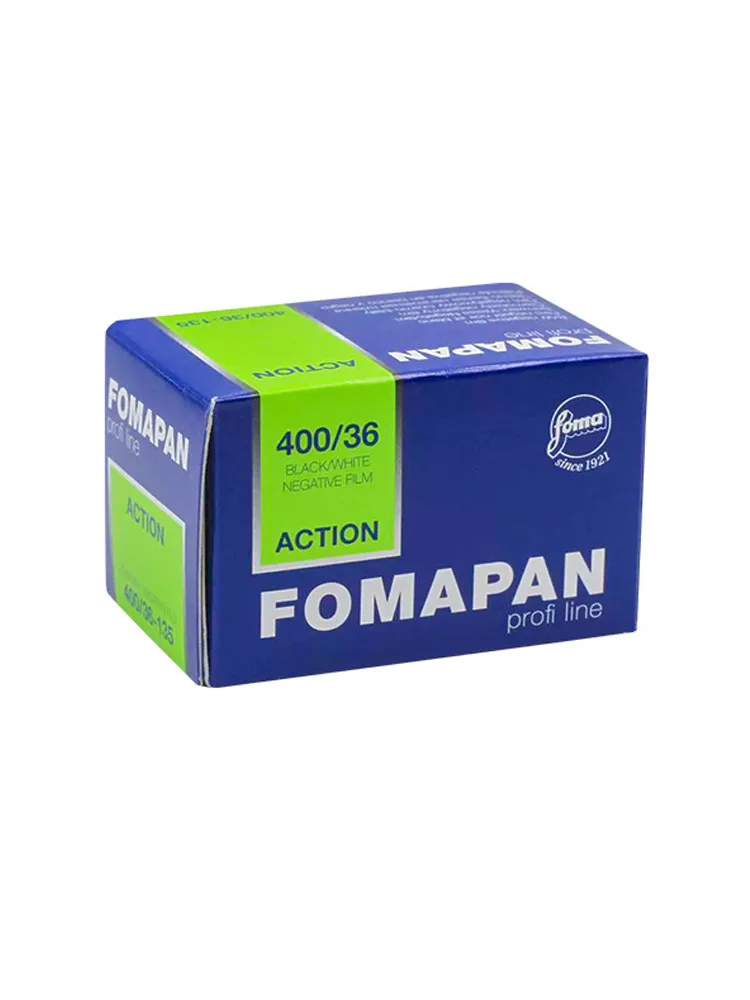 포마판 400 액션 135 (35mm) 흑백 필름 36매 빈티지 아날로그 카메라 필름 (135 포맷 필름 카메라용)