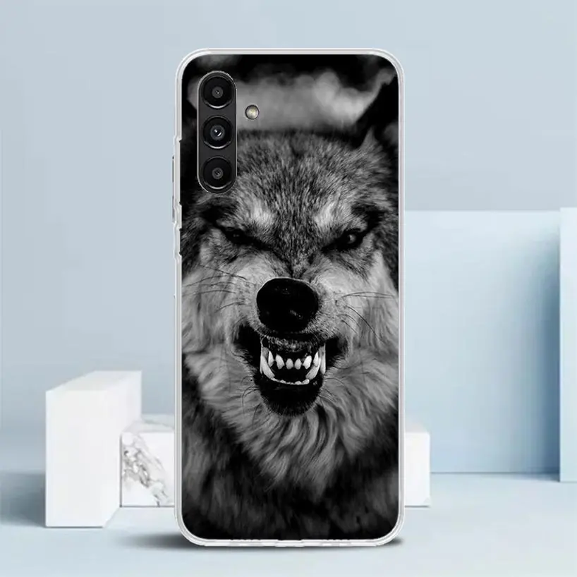 Fierce Wolf Design Phone Case