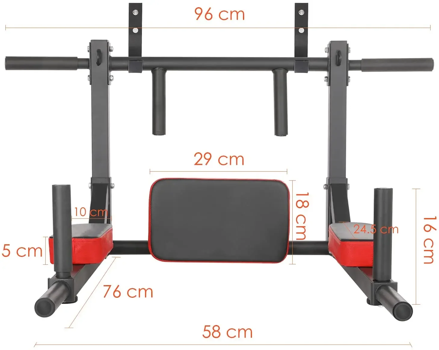 Barre de traction murale Femor | Station de musculation – Image 3