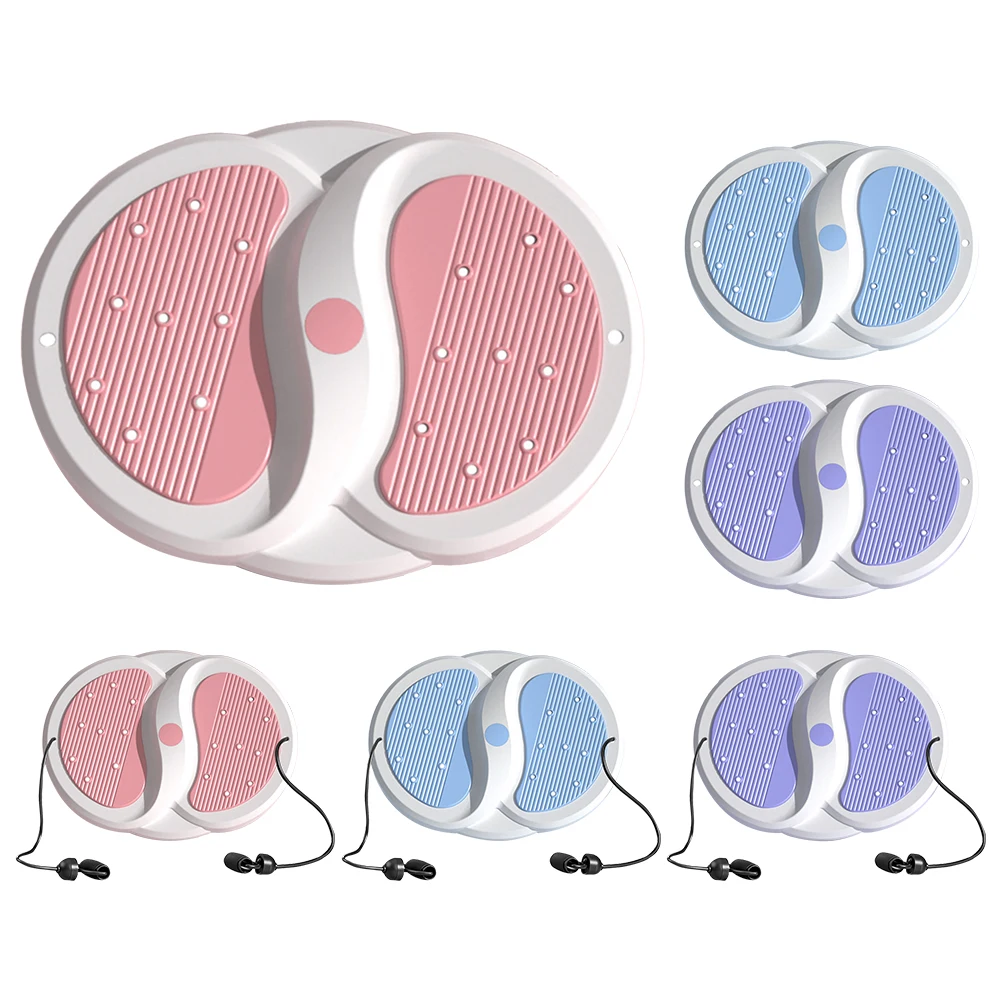 Waist Twisting Disc Unisex Waist Trainer Foot Massage Plate Durable Exerciser Twisting Board Portable Home Gym Equipment