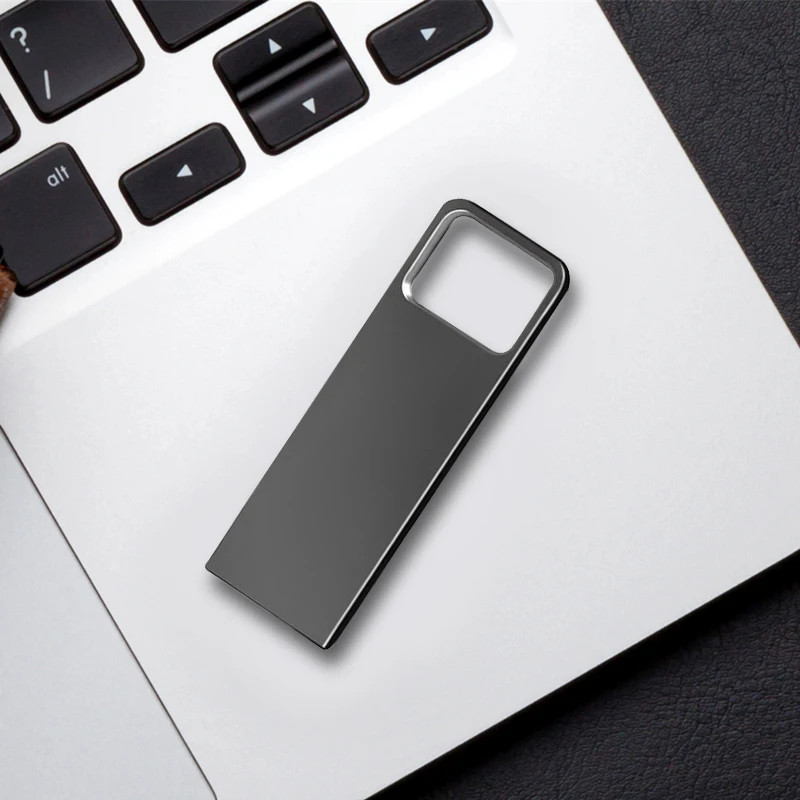 실버 메탈 USB 플래시 드라이브, 고속 펜 드라이브, U 스틱 메모리 스틱, 32GB, 64GB, 소형 U 디스크, 펜드라이브, 128GB, 인기 판매