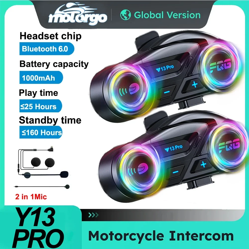 Bluetooth Helmet Headset 6.0 Waterproof