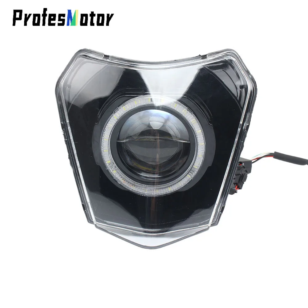 Angel-Eyes-For-KTM-Led-Headlight-Plate-Motorcycle-EXC-SX-XC-XCW-EXCF ...