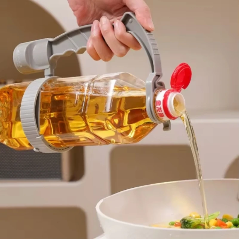 1/4pcs Beverage handle soda water beverage bottle plastic handle (with bottle opener function) Cola handheld pouring handle