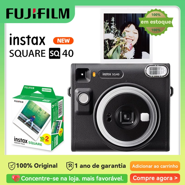 Fujifilm Instax SQ40 Instant Camera Has a Retro Design and Square Film