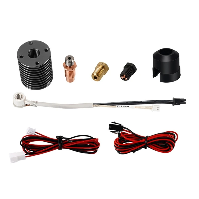 

for Voron V6 Hotend Ceramic Heating with Throat Heat Break Titanium Alloy Copper Ceramic Heating Core Quick Heating