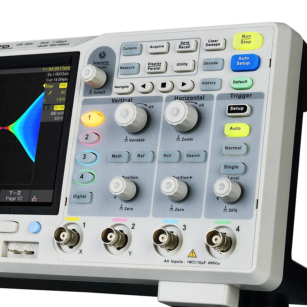 Oscilloscope numérique série SDS1000X-E, SIGLENT - Materiel pour