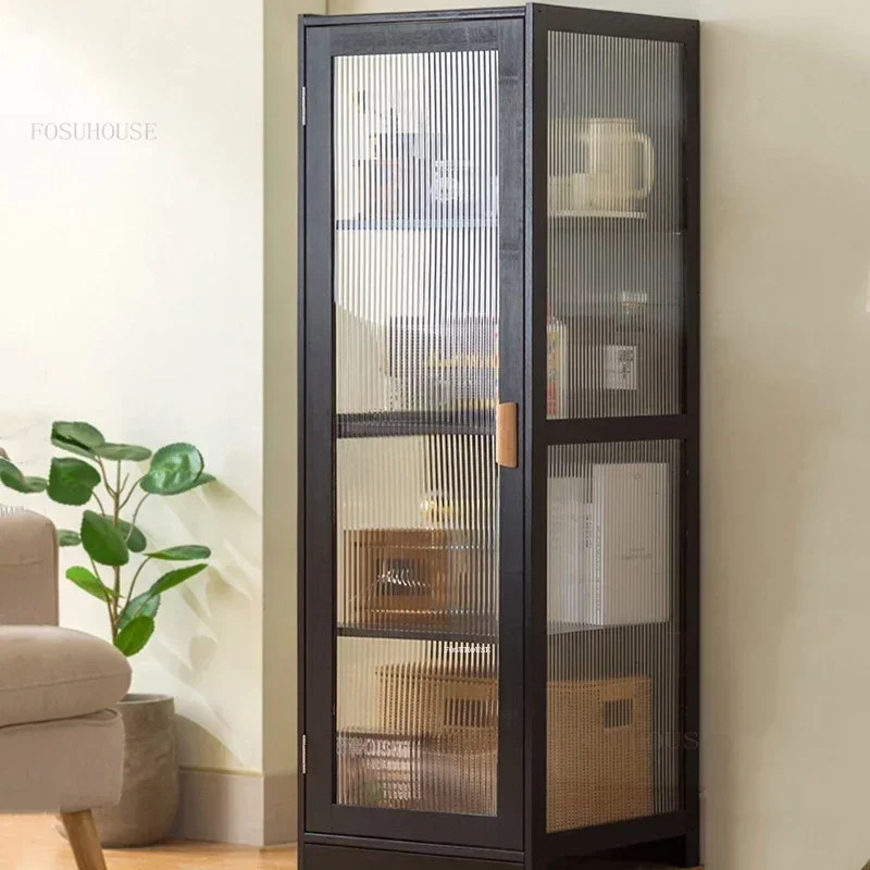 Nordic Minimalist Wine Cabinets for Home Living Room Display Cabinet Multi-functional Showcase Bar Furniture Wine Rack
