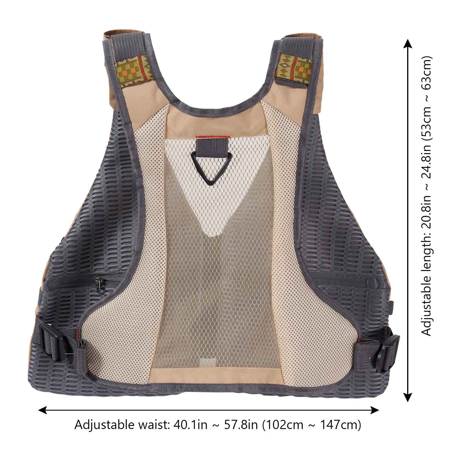 BASSDASH Fly Fishing Vest with Pockets Adjustable Size for Men Women Bass Trout  Fishing FV12 - AliExpress