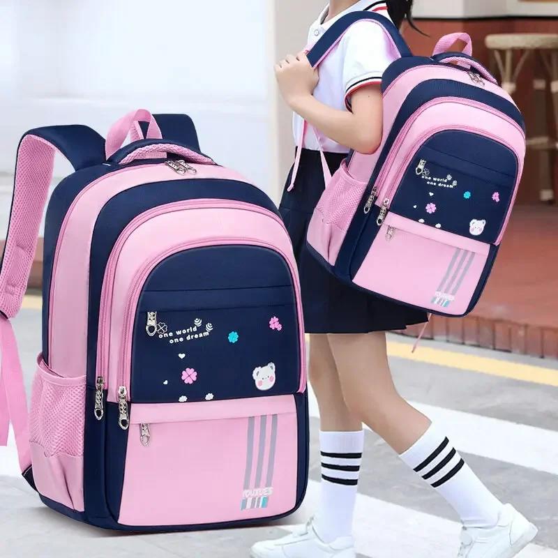 Small Girls Primary School Bag Cute Backpacks for Children Satchel