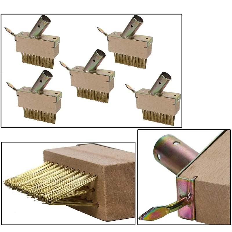 Steel Bristles Weed Brush Joint Cleaning Steel Brush Joint Scraper Weeding Brush Joint Brush Convenient Manual Weeders 2