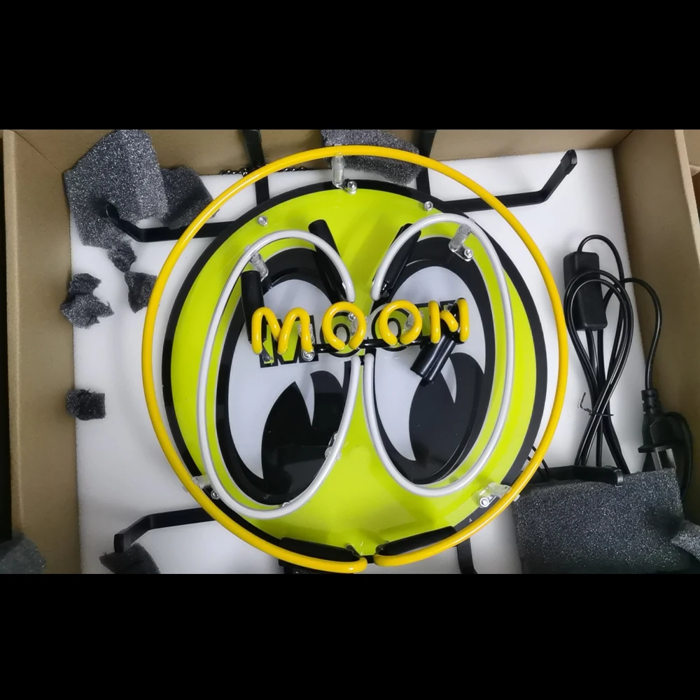 BUZZさま　専用　ムーンアイズ　LED ネオンサイン　a341 MOONEYES ネオン サイン