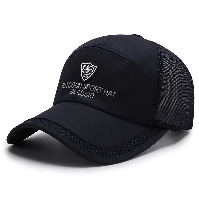 

Unisex Breathable Mesh Baseball Cap Adjustable Trucker Hat Sun Protection Sport Hats Snapback Hat