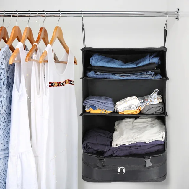 travel hanging clothes organizer