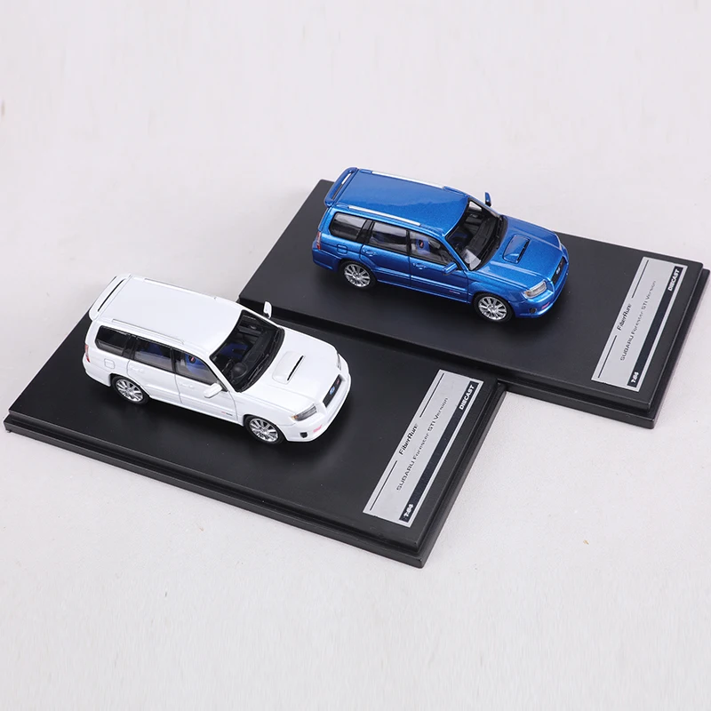 Pre-sale Fiberrun 1:64 Forester SG9 Blue/White Alloy Model Car